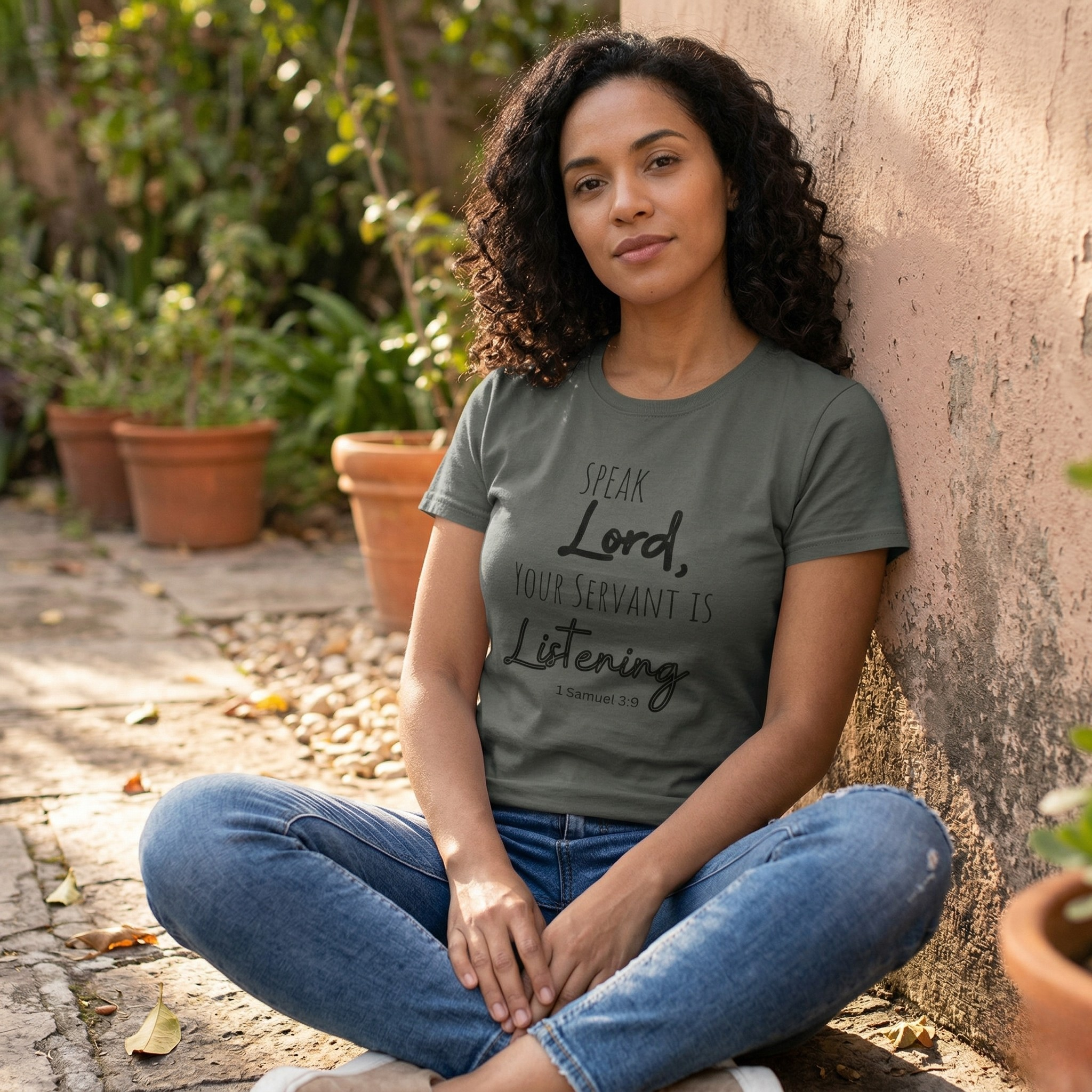 Speak Lord- premium tee