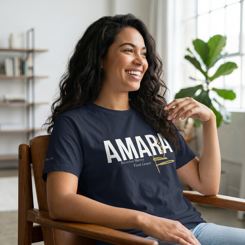 AmaraThrive- fine jersey tee