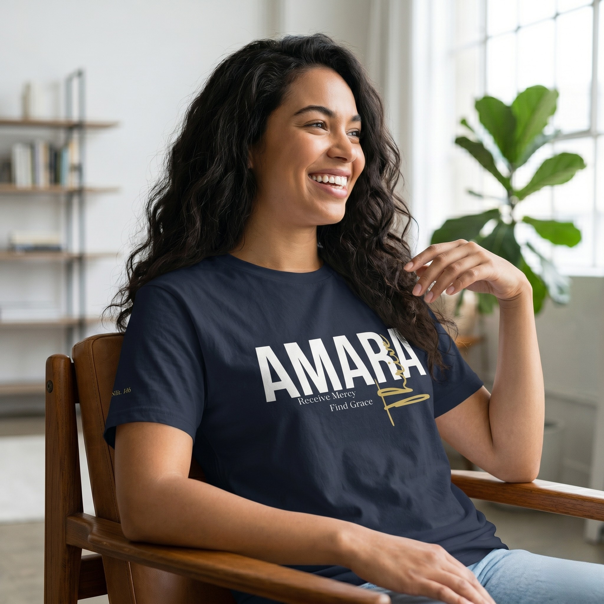 AmaraThrive- fine jersey tee