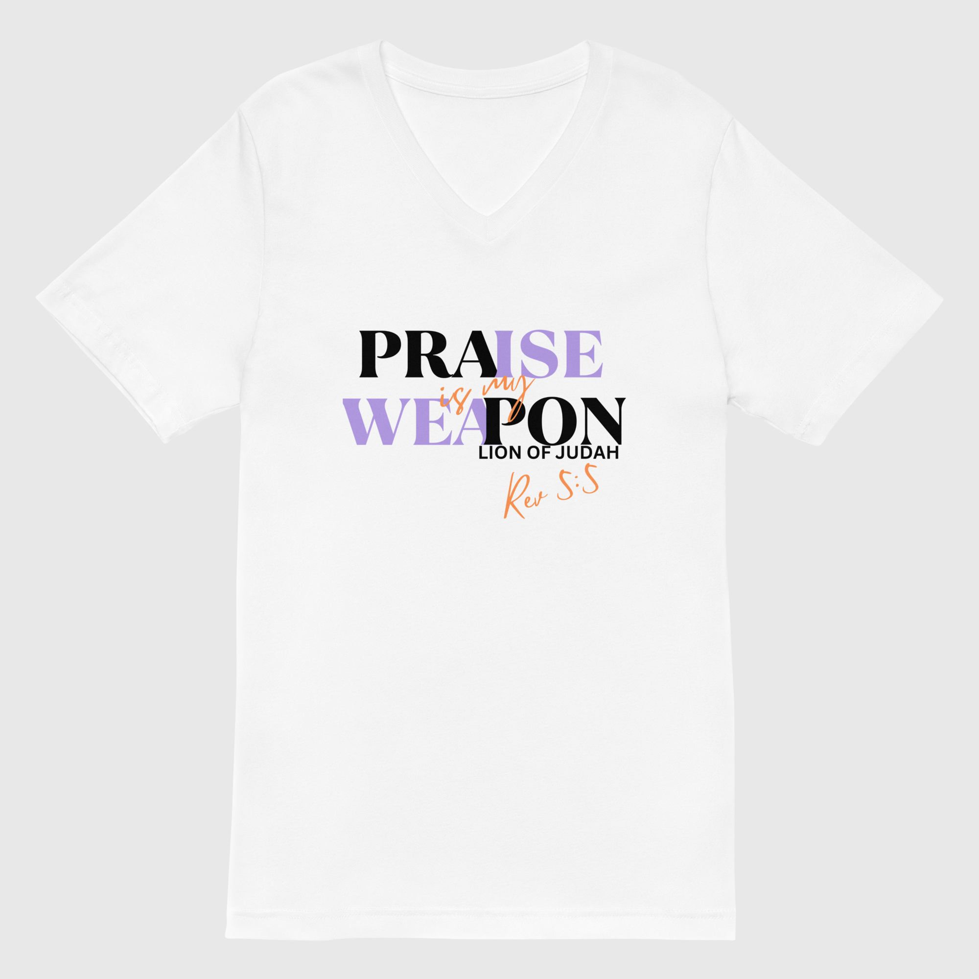 Praise is My Weapon- cotton tee